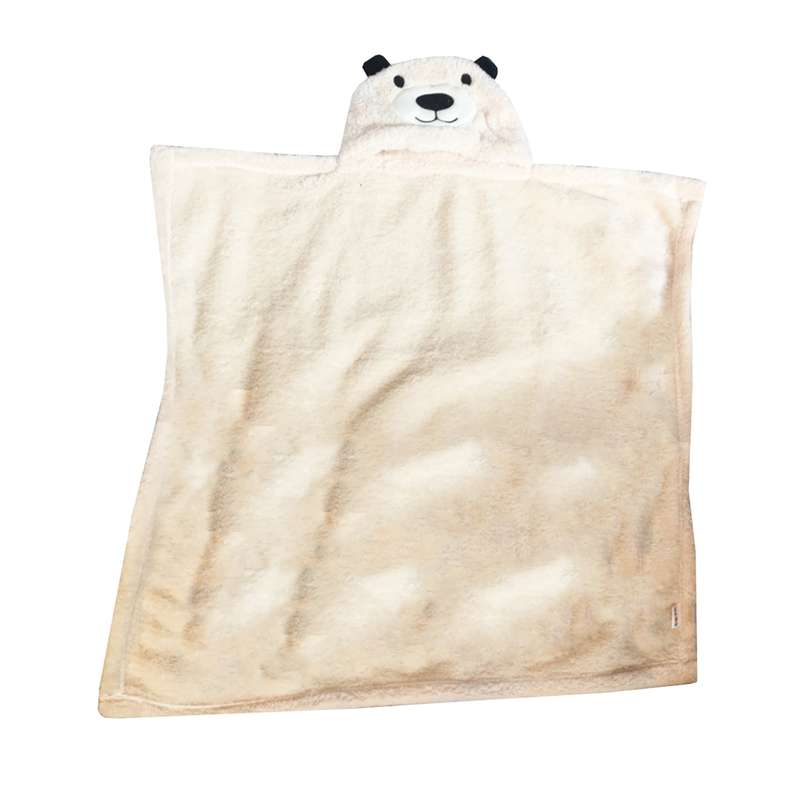 پتو کودک ماما پاپا مدل خرس سایز 75x80 سانتی متر