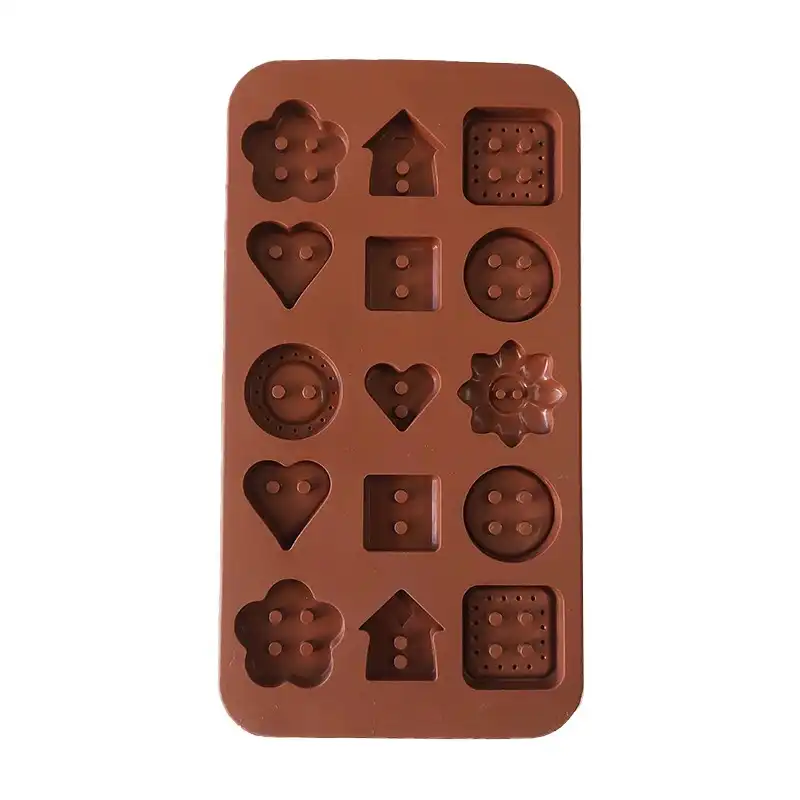 قالب شکلات طرح دکمه مدل pe671