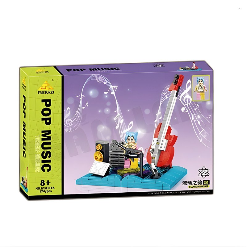 ساختنی کازی مدل گیتار برقی کد KY81115-2