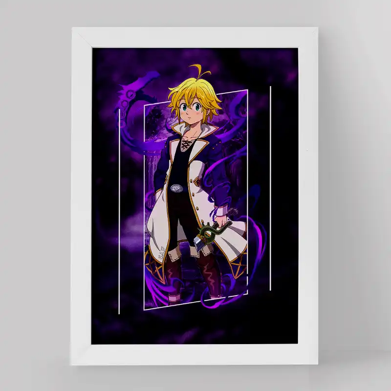 تابلو خندالو مدل ملیوداس انیمه هفت گناه کبیره کد 17521