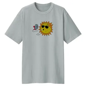 تی شرت لانگ آستین کوتاه زنانه مدل تابستون کد LL182 رنگ طوسی