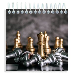  دفترچه یادداشت 60 برگ مدل شطرنج کد D254