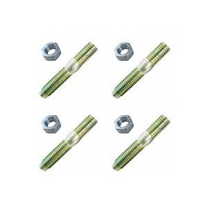 پیچ و مهره دو سر رزوه اگزوز مدل M-10 بسته 8 عددی