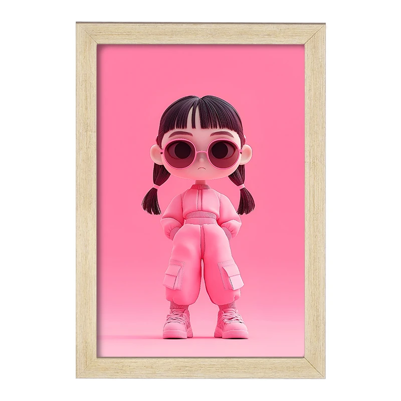 تابلو خندالو مدل دخترانه کد F4038