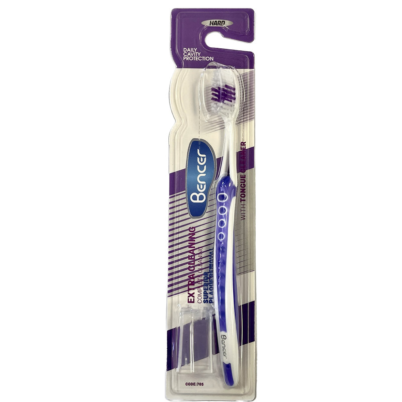 مسواک بنسر مدل  EXTERA  CLEANING با برس سخت