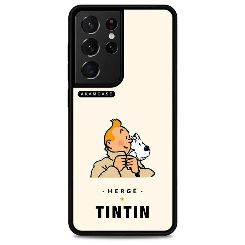 کاور آکام مدل AMC-WSGS21U-TINTIN-2 مناسب برای گوشی موبایل سامسونگ Galaxy S21 Ultra