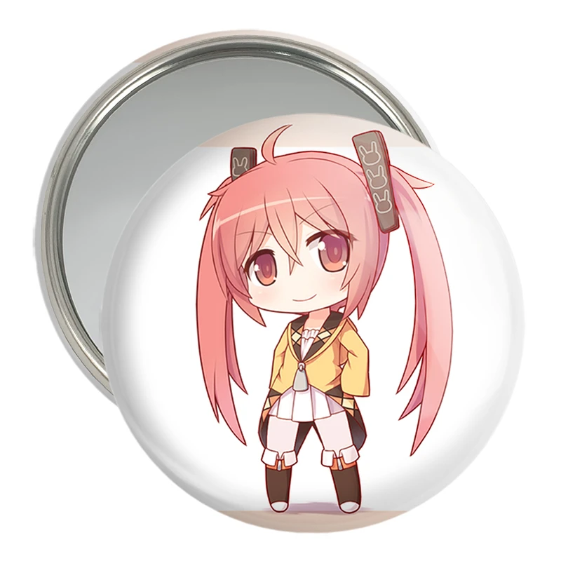 آینه جیبی خندالو مدل انجو و هانزاکی انیمه گلوله سیاه کد 35841