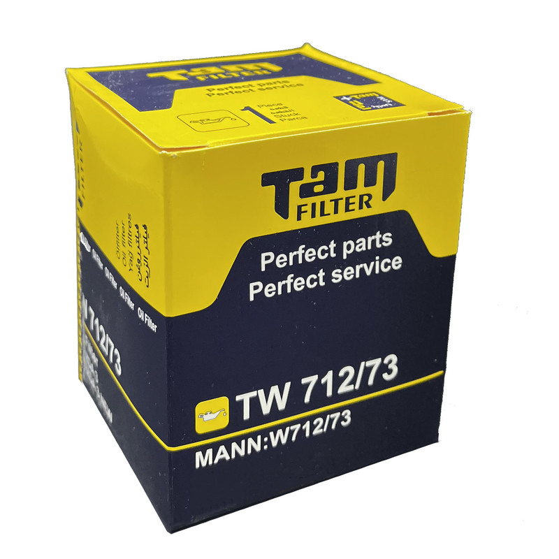 فیلتر روغن خودرو تام مدل TW 712/73 مناسب برای مزدا 3
