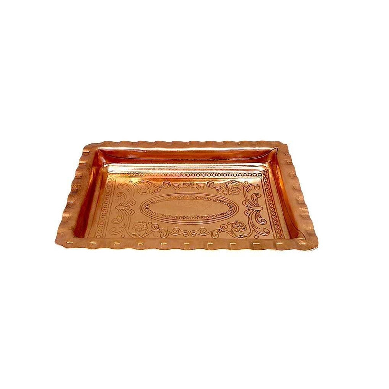 زیرسیگاری مسی طرح گل کد AZ_Z01
