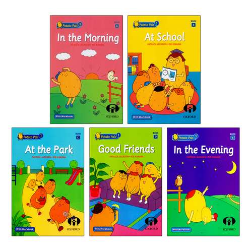 کتاب داستان Potato Pals 1 اثر Patrick Jackson And Rie Kimura انتشارات الوندپویان 5 جلدی