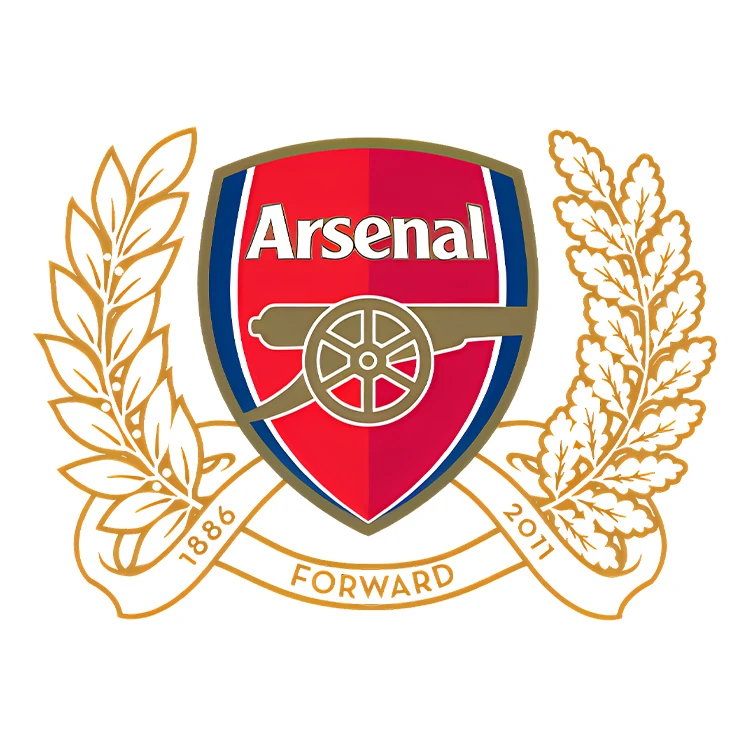 استیکر پارچه و لباس پاد آفرین مدل فوتبالی آرسنال کد S5790