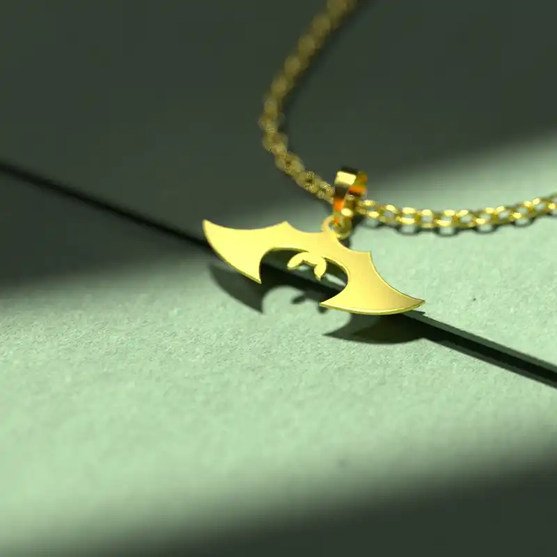 گردنبند طلا 18 عیار زنانه مدوپد مدل هالووین کد G3-1-1159