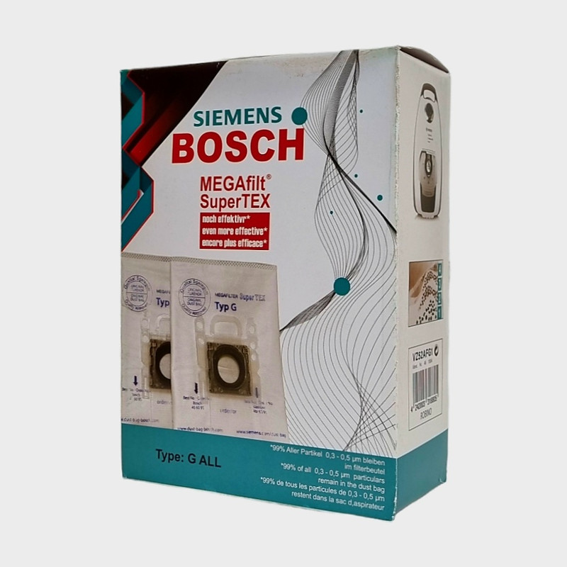 پاکت جاروبرقی مدل G All مناسب برای جاروبرقی بوش به همراه فیلتر