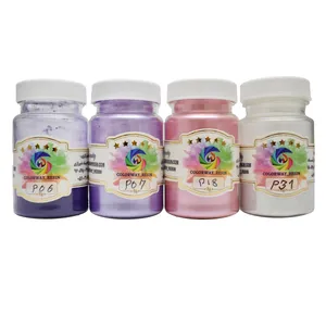 پودر رنگ رزین اپوکسی کالروی مدل تم S41 حجم 35 میلی لیتر بسته 4 عددی