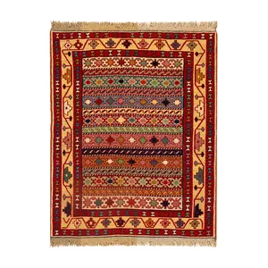 گلیم دستبافت نیم متری مدل ورنی کد 99121180