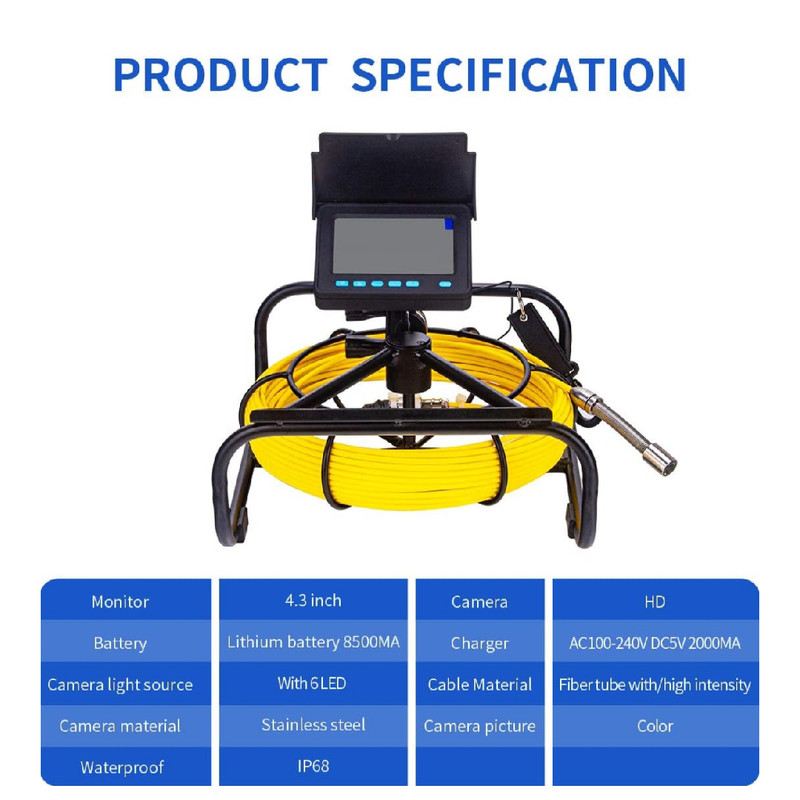 دوربین شلنگی  منعطف مدل WP9604B30