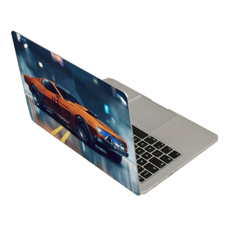 استیکر لپ تاپ طرح dodge charger مدل 101 مناسب برای لپ تاپ تا 15.6 اینچی