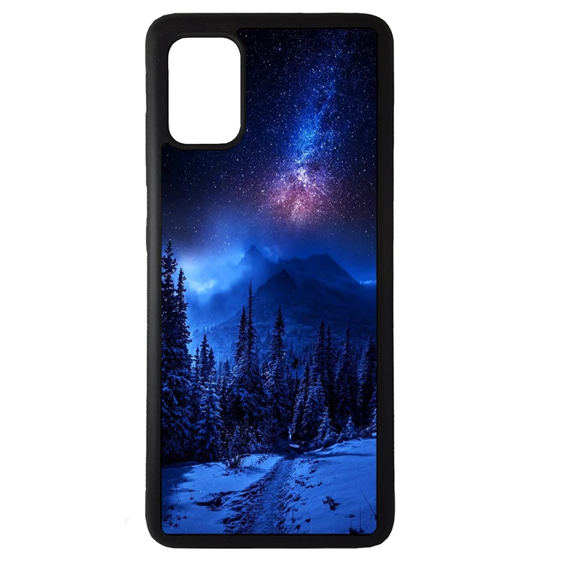 کاور گالری وبفر طرح شب برفی مناسب برای گوشی موبایل سامسونگ galaxy a71