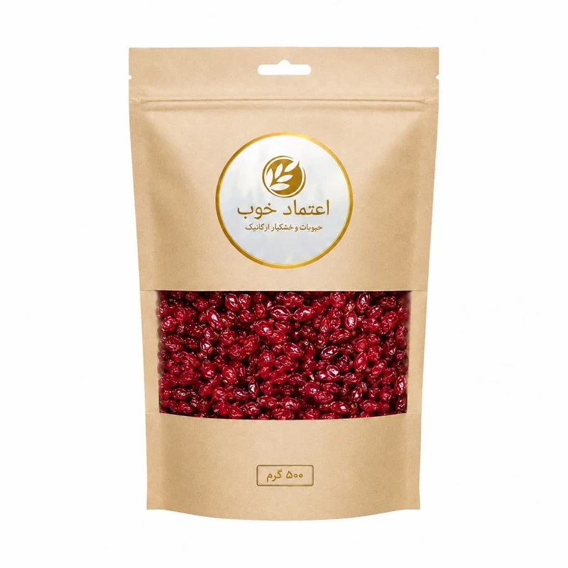 زرشک دانه اناری اعتماد خوب - 500 گرم 
