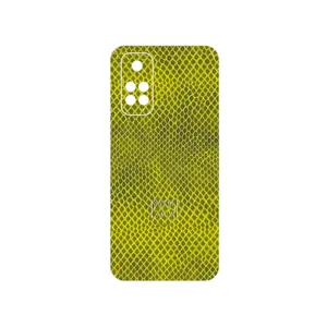 MAHOOT Yellow Snake Skin Cover Sticker for Xiaomi Redmi Note 11
