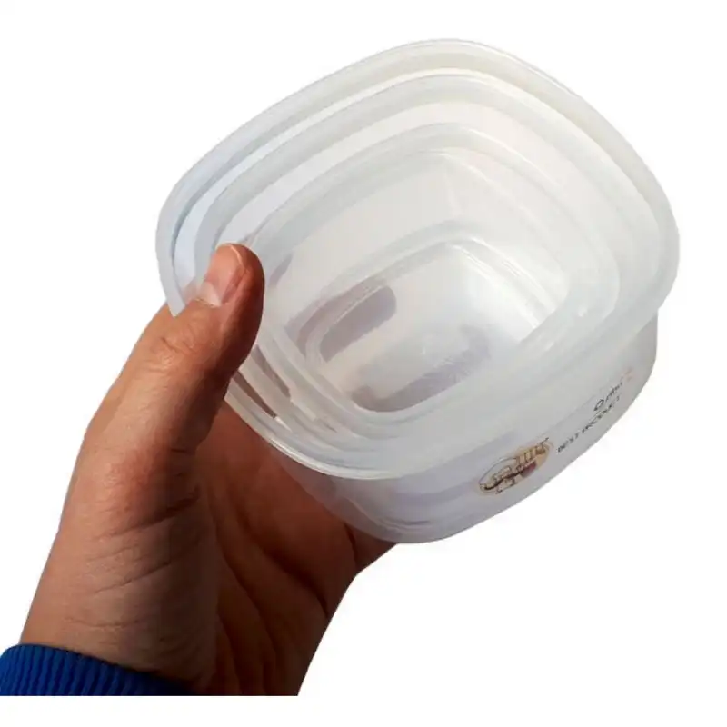 ظرف نگهدارنده غذای کودک مجموعه 4 عددی