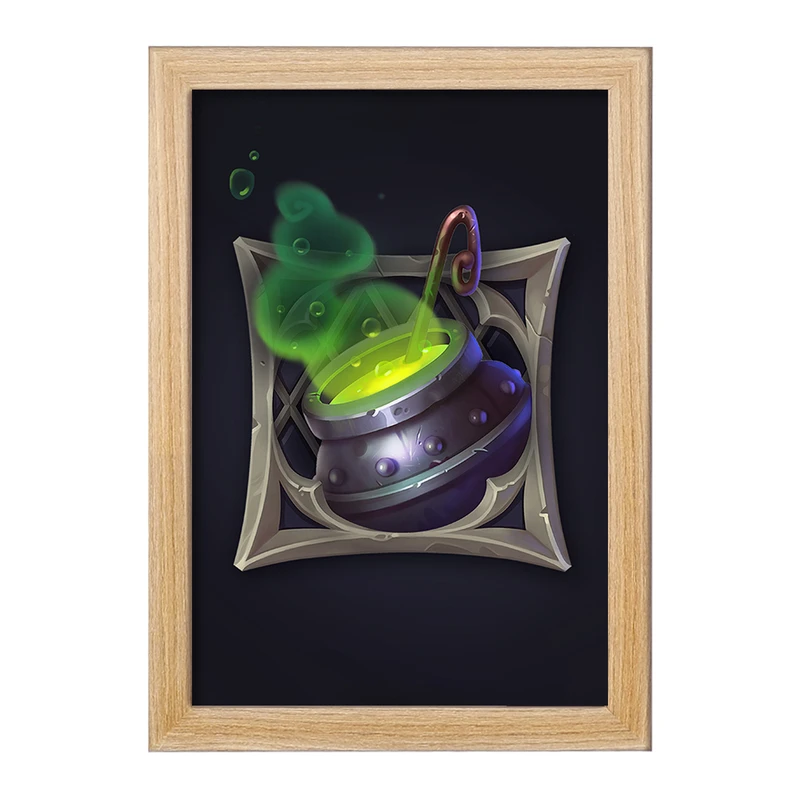 تابلو خندالو مدل هری پاتر (Harry Potter) کد F866