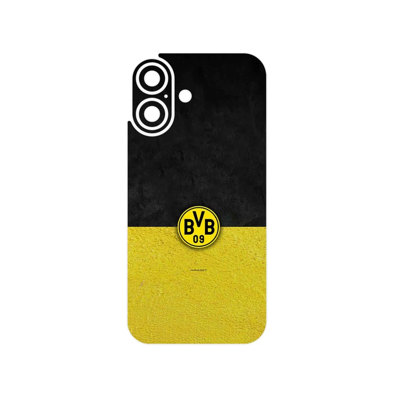 برچسب پوششی ماهوت مدل Borussia Dortmund FC مناسب برای گوشی موبایل اپل iPhone 16
