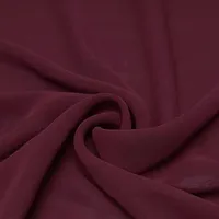 پارچه پرده عرض 3 متر مدل حریر شیشه ای مات رنگ زرشکی
