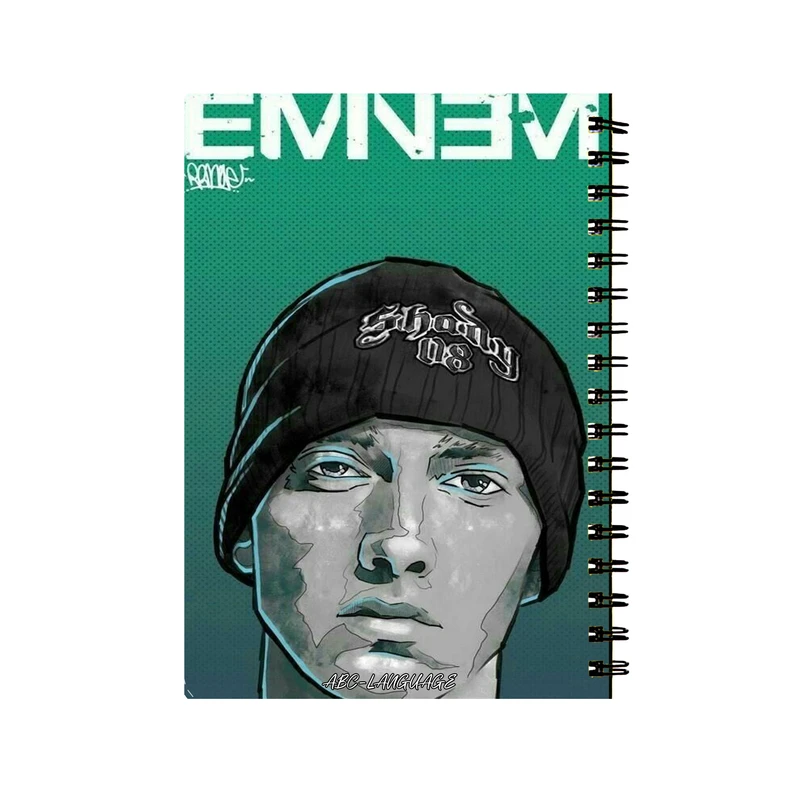 دفتر زبان 50 برگ طرح امینم کد 726