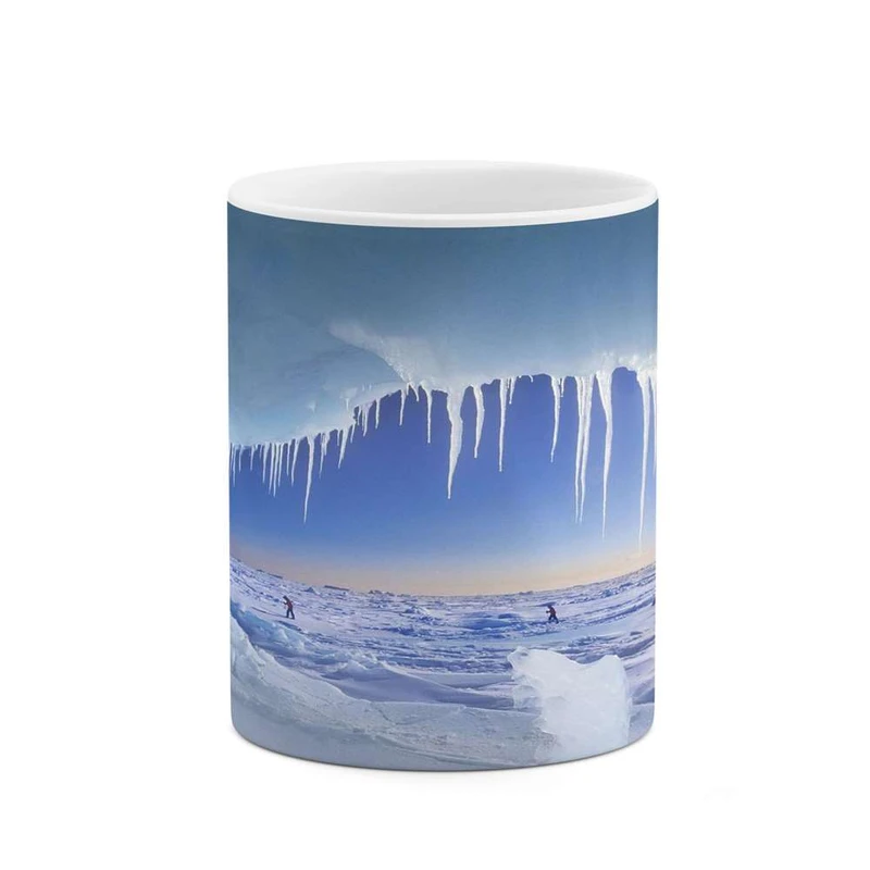 ماگ کاکتی مدل منظره برفی کد mgh15071