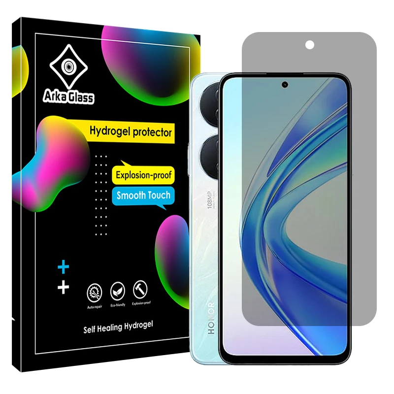 محافظ صفحه نمایش حریم شخصی آرکا گلس مدل Tough مناسب برای گوشی موبایل آنر X7b