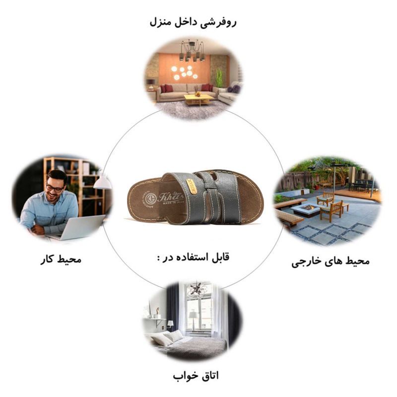 صندل مردانه مدل Khas-Arash3698 -  - 7