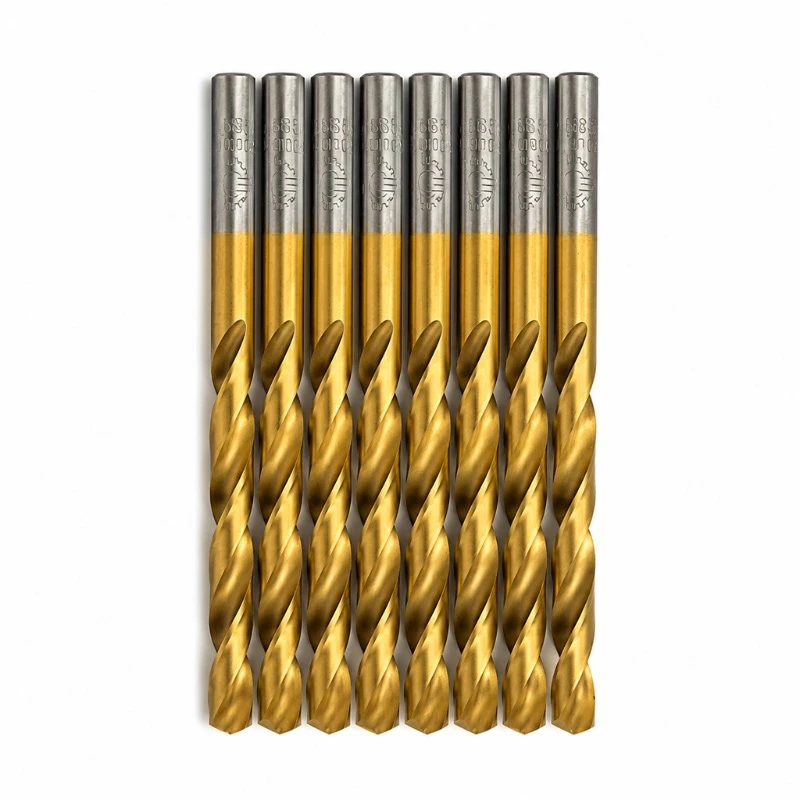 مته فلز تی جی مدل Twist Drill Bit Set سایز 5.5-6.5 میلی متر مجموعه 8 عددی 
