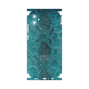 MAHOOT Blue Snake Skin-FullSkin Cover Sticker for Samsung Galaxy F04