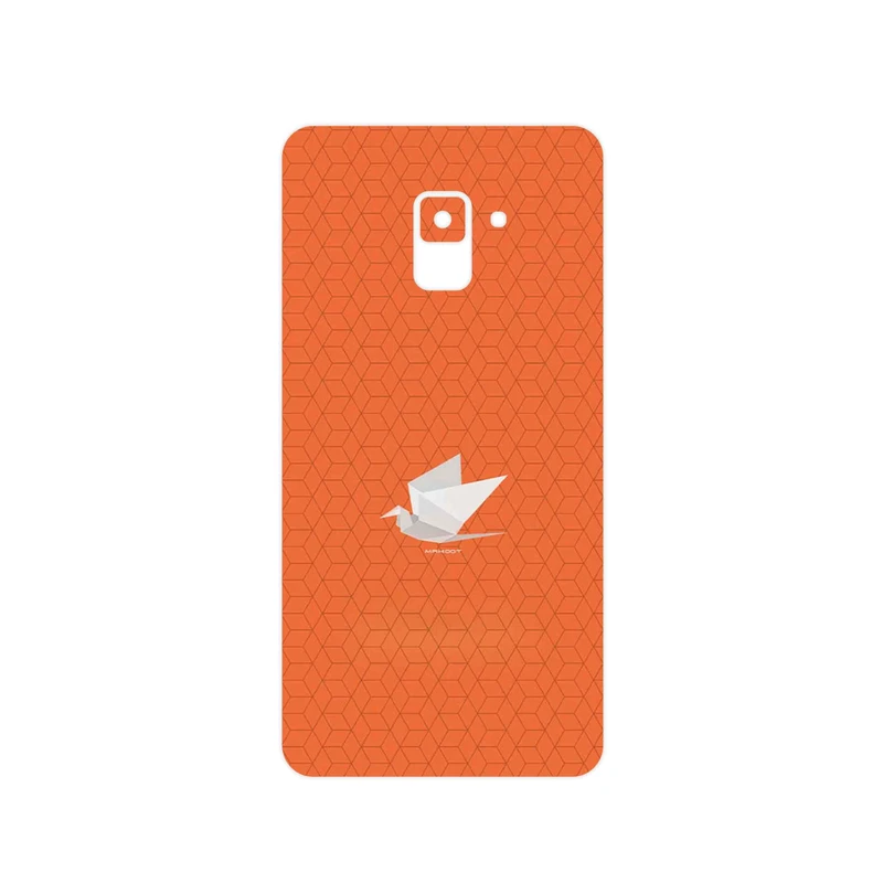 برچسب پوششی ماهوت مدل Minimalist origami bird مناسب برای گوشی موبایل سامسونگ Galaxy A8 Plus 2018