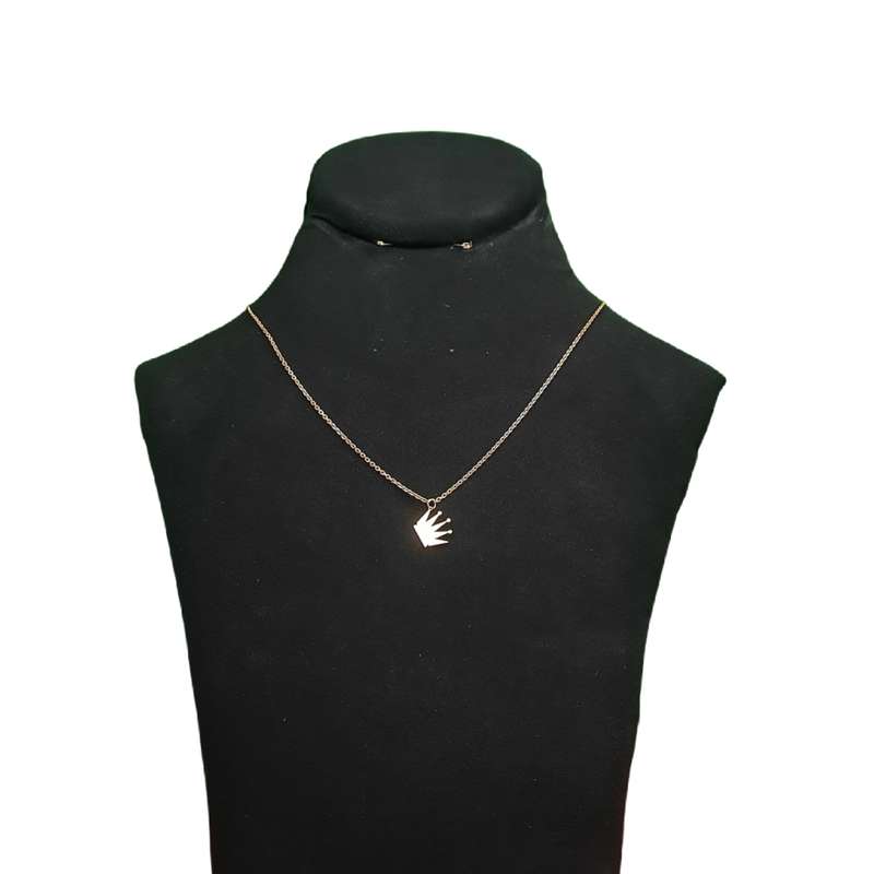 گردنبند نقره زنانه مدل تاج