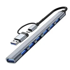 هاب 7 پورت USB-C / USB 3.0 مدل 8036