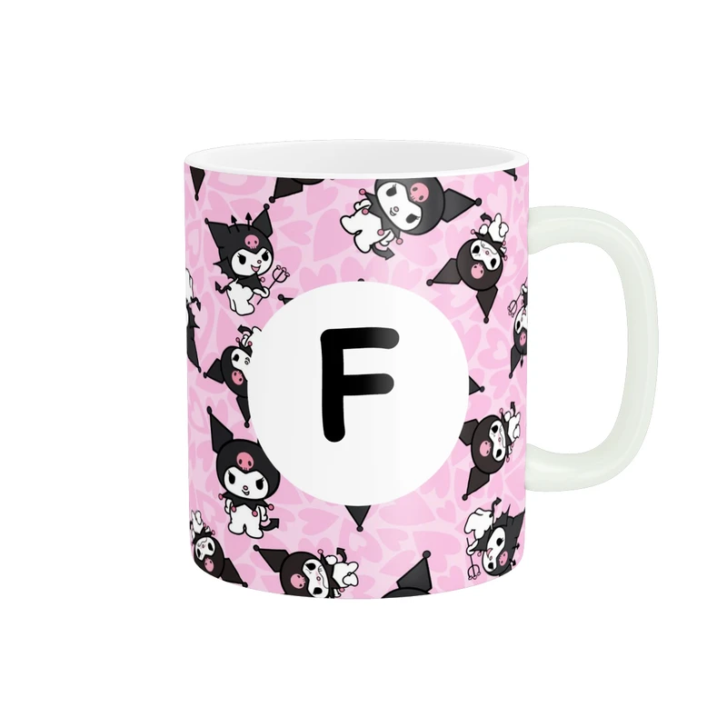 ماگ پاد آفرین مدل اسم شخصی فانتزی طرح اول اسم حرف F کد p11450