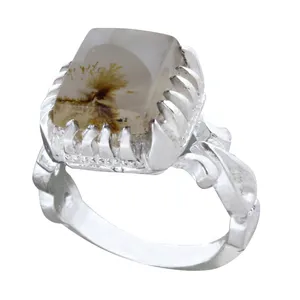 انگشتر نقره مردانه مدل p10