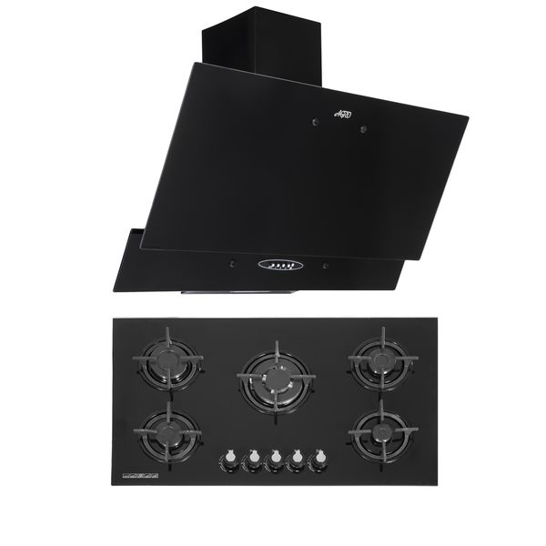 هود و اجاق گاز صفحه ای مدل SET 21501C هود و اجاق گاز صفحه ای مدل SET 21501C