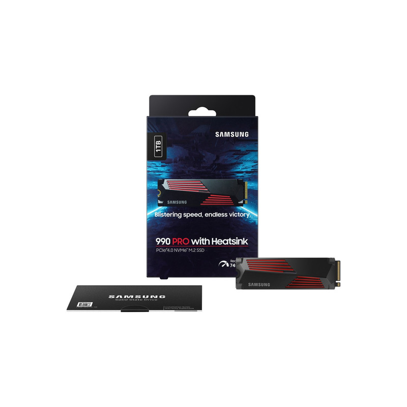 اس اس دی اینترنال سامسونگ مدل 990PRO with Heatsink ظرفیت یک ترابایت