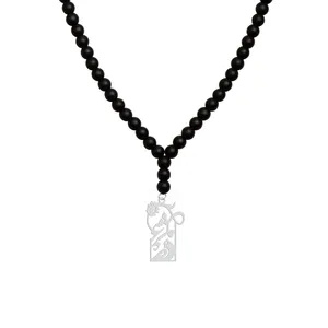 گردنبند نقره زنانه هایکا مدل عشق و مرغ آمین n.ha1 - 324