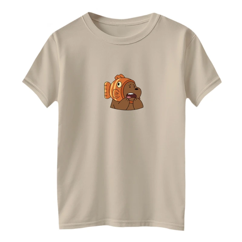 تی شرت آستین کوتاه بچگانه مدل سه خرس کد04