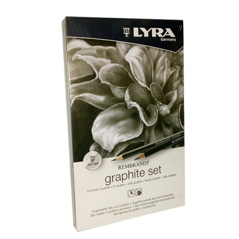 ست طراحی لیرا مدل Graphite set کد 156278 مجموعه 11 عددی