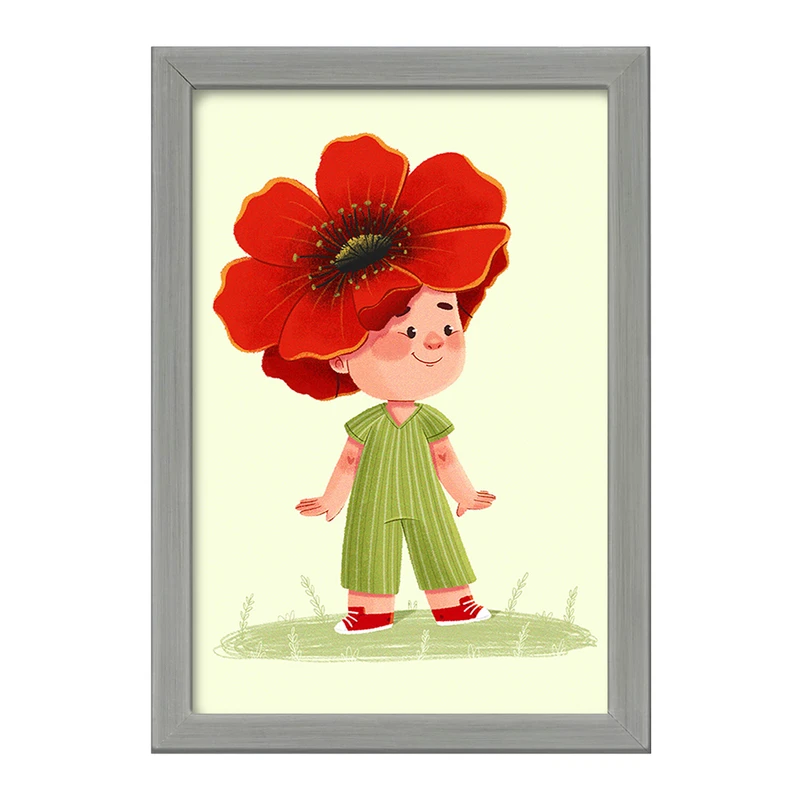 تابلو خندالو طرح دخترانه فانتزی کد 25729