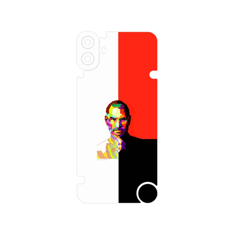 برچسب پوششی ماهوت مدل Collage of Steve Jobs 1 مناسب برای گوشی موبایل ناتینگ CMF Phone 1