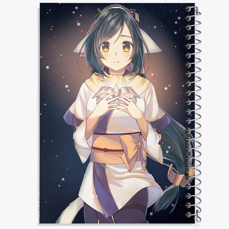 دفتر مشق 100 برگ خندالو طرح بازی Utawarerumono کد 35371