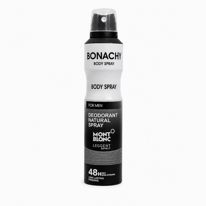 اسپری دئودورانت مردانه بوناچی مدل Mont Blanc Legend حجم ۲۵۰ میلی لیتر