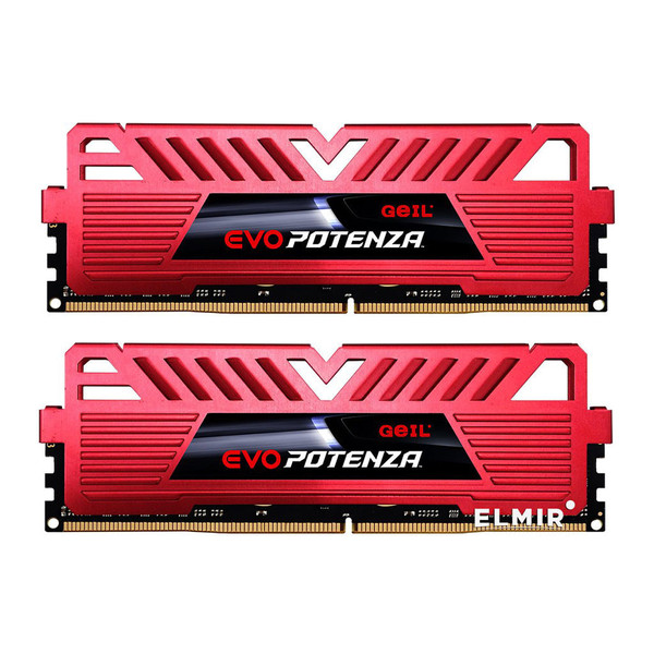 رم دسکتاپ DDR4 دوکاناله 3200 مگاهرتز CL16 گیل مدل Evo Potenza ظرفیت 32 گیگابایت