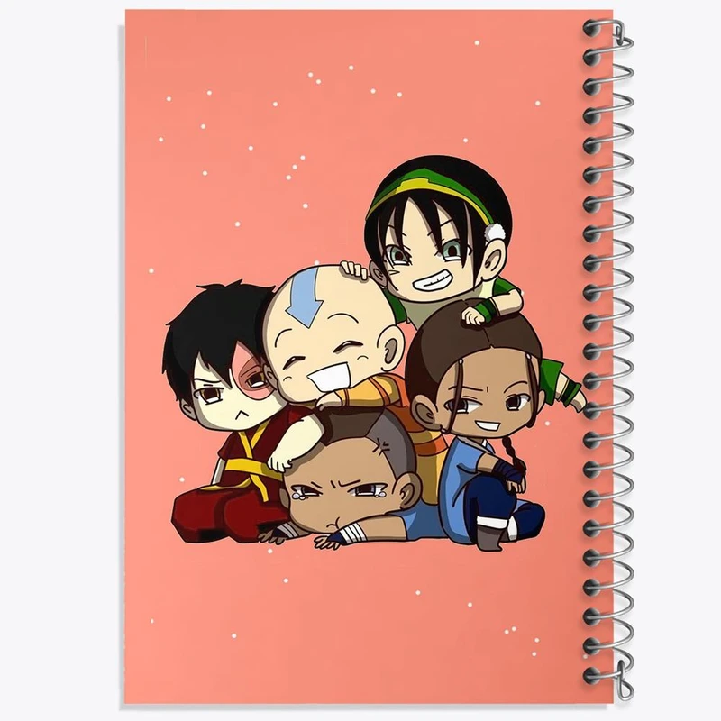 دفتر لیست خرید 50 برگ خندالو طرح انیمه آواتار Avatar کد 10062